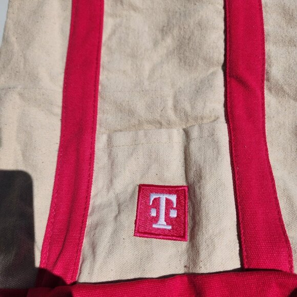 T-Mobile Mini Tote Cotton Canvas Bag Similar to Trader Joe's FAST SHIPPING! I sh - Picture 5 of 10